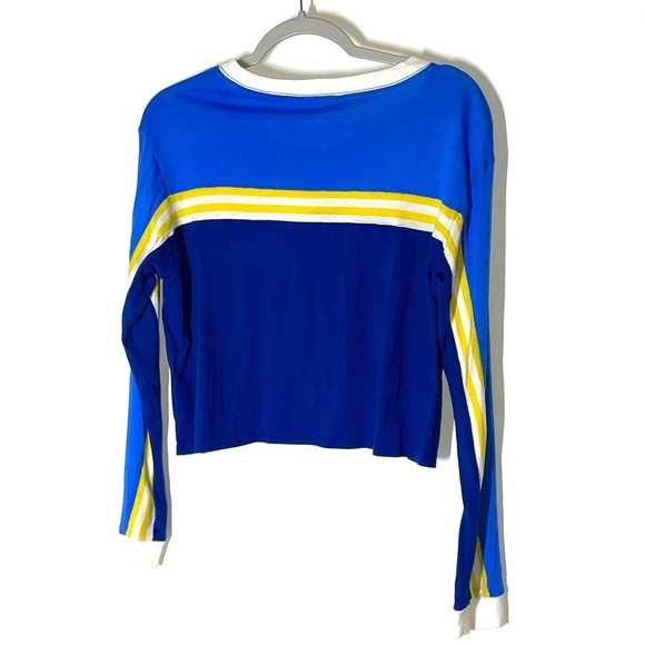 Guess Long Sleeve Striped Shirt Size XS - Picture 8 of 9